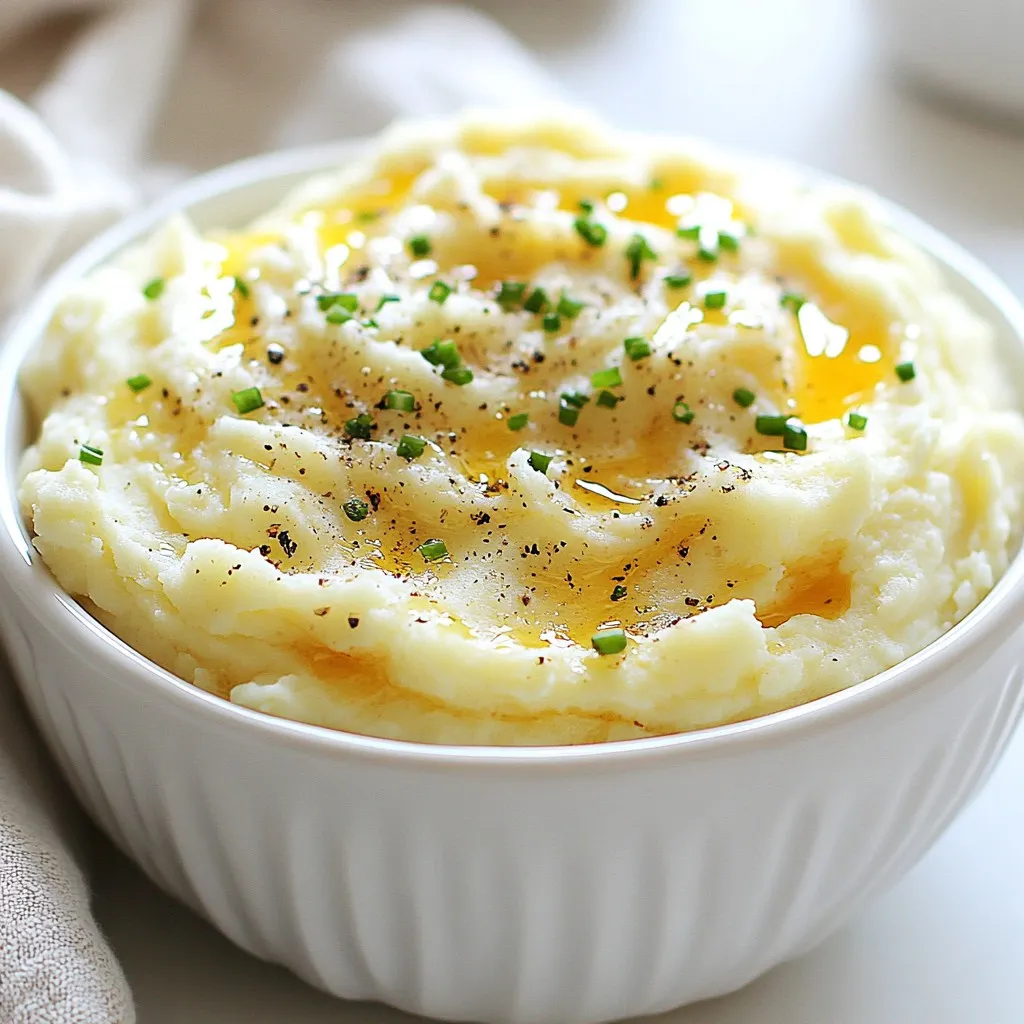 Instant Pot Garlic Mashed Cauliflower Quick Side Dish