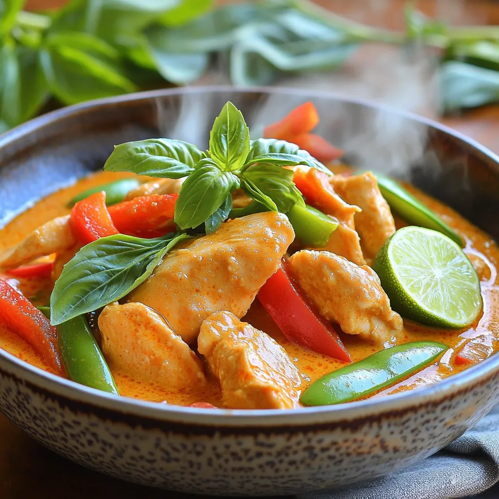 Thai Red Curry Chicken Better Than Takeout Delight