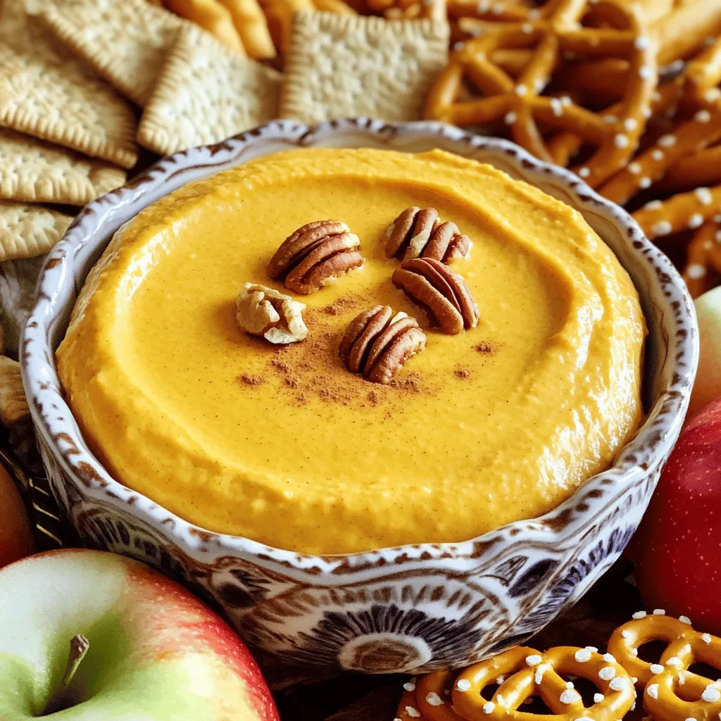 Pumpkin Cheesecake Dip Delightful Fall Treat