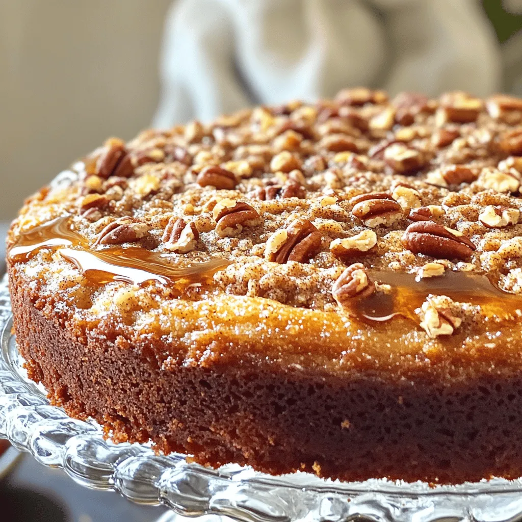 Maple Pecan Coffee Cake Delightful Flavor Experience