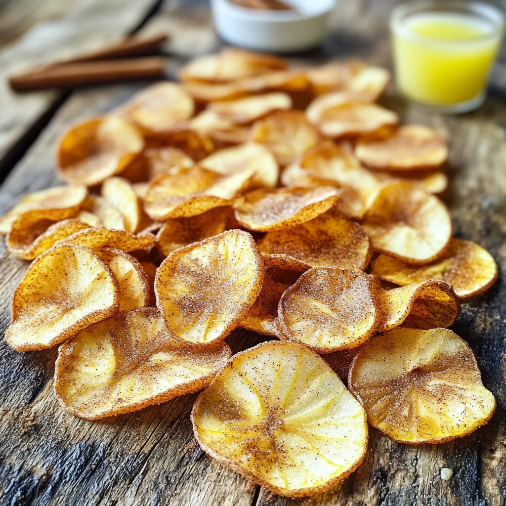 Air Fryer Cinnamon Apple Chips Crispy and Delicious Snack