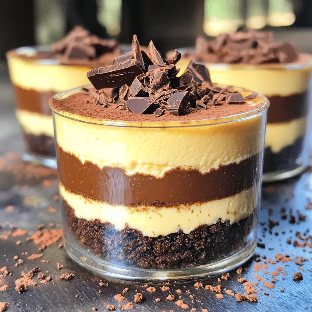 No Bake Mocha Cheesecake Cups Rich and Creamy Delight