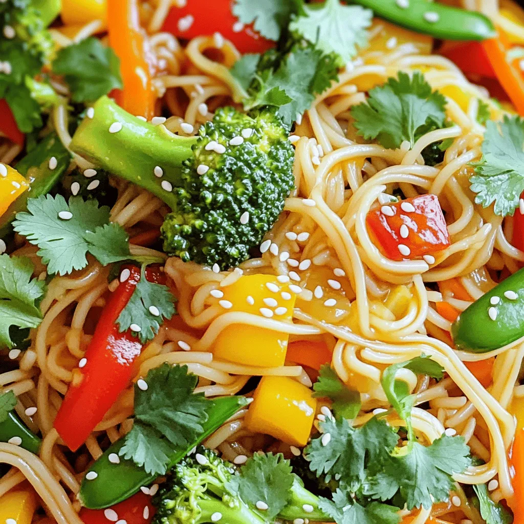Sweet Chili Noodle Stir Fry Flavorful and Easy Meal