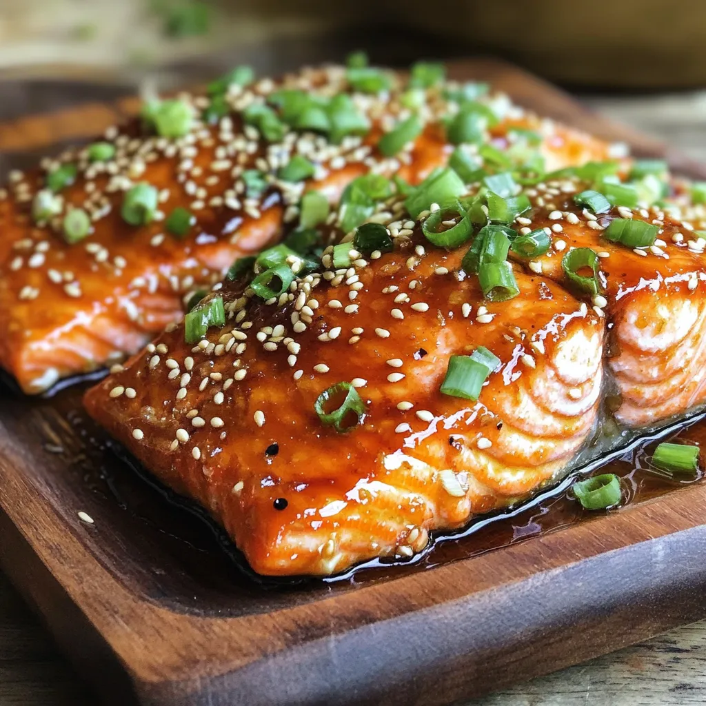 Sticky Honey Garlic Salmon 15 Minutes Delightful Dish
