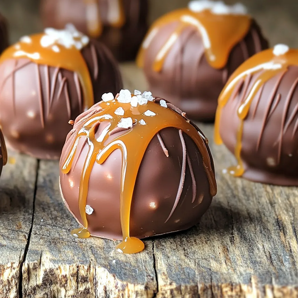 No-Bake Caramel Cheesecake Truffles Delightful Treat