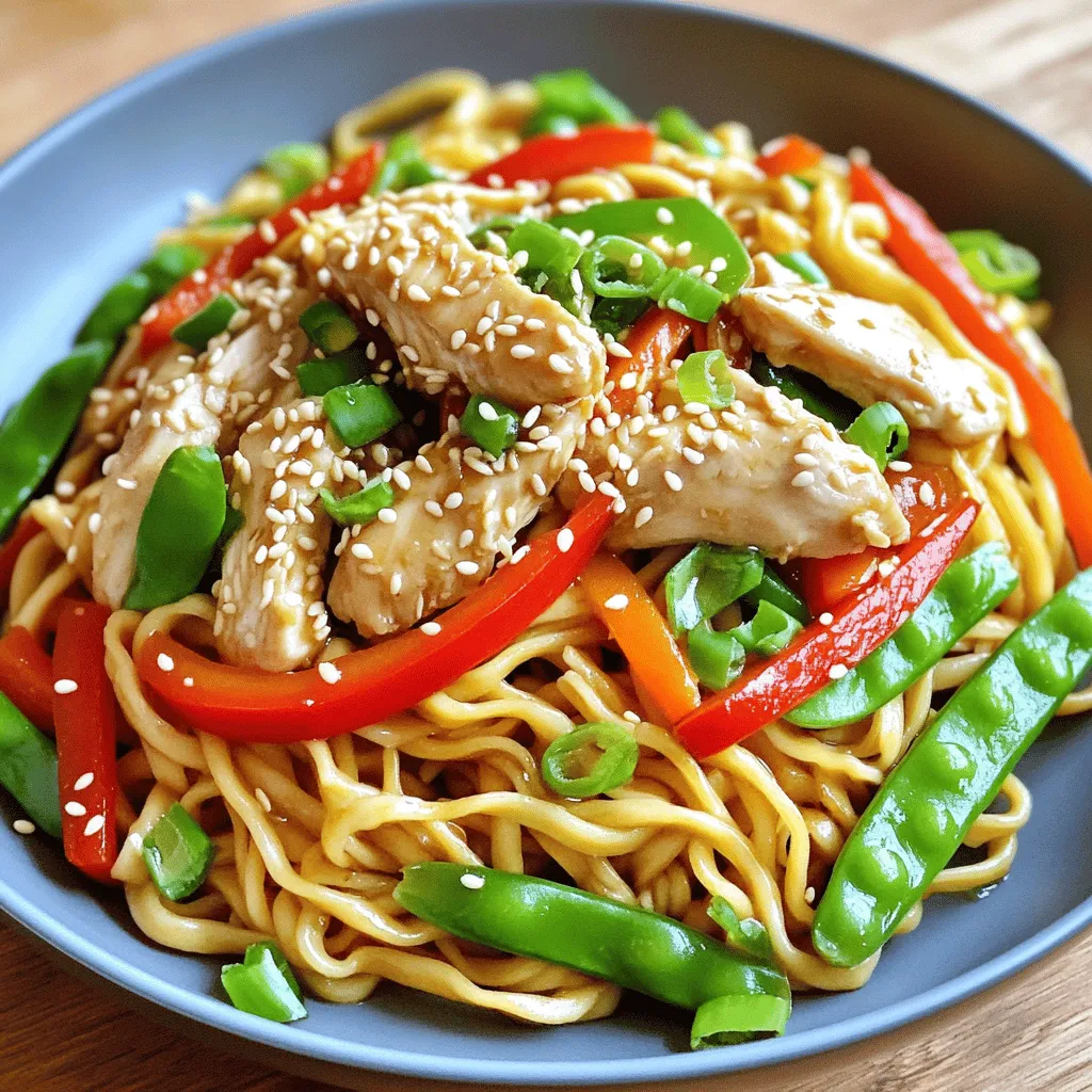 Chicken Lo Mein Flavorful Noodle Dish Recipe Guide