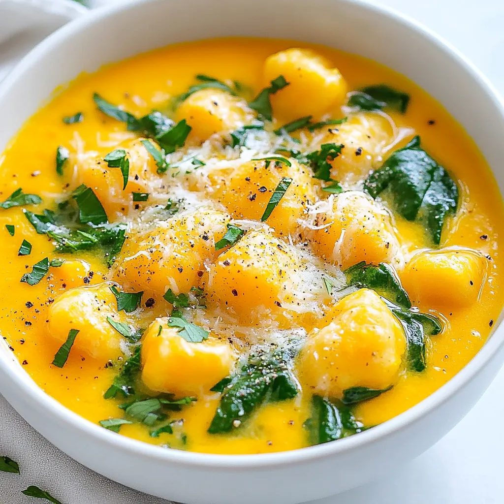 Butternut Squash Gnocchi Soup Hearty and Comforting Meal