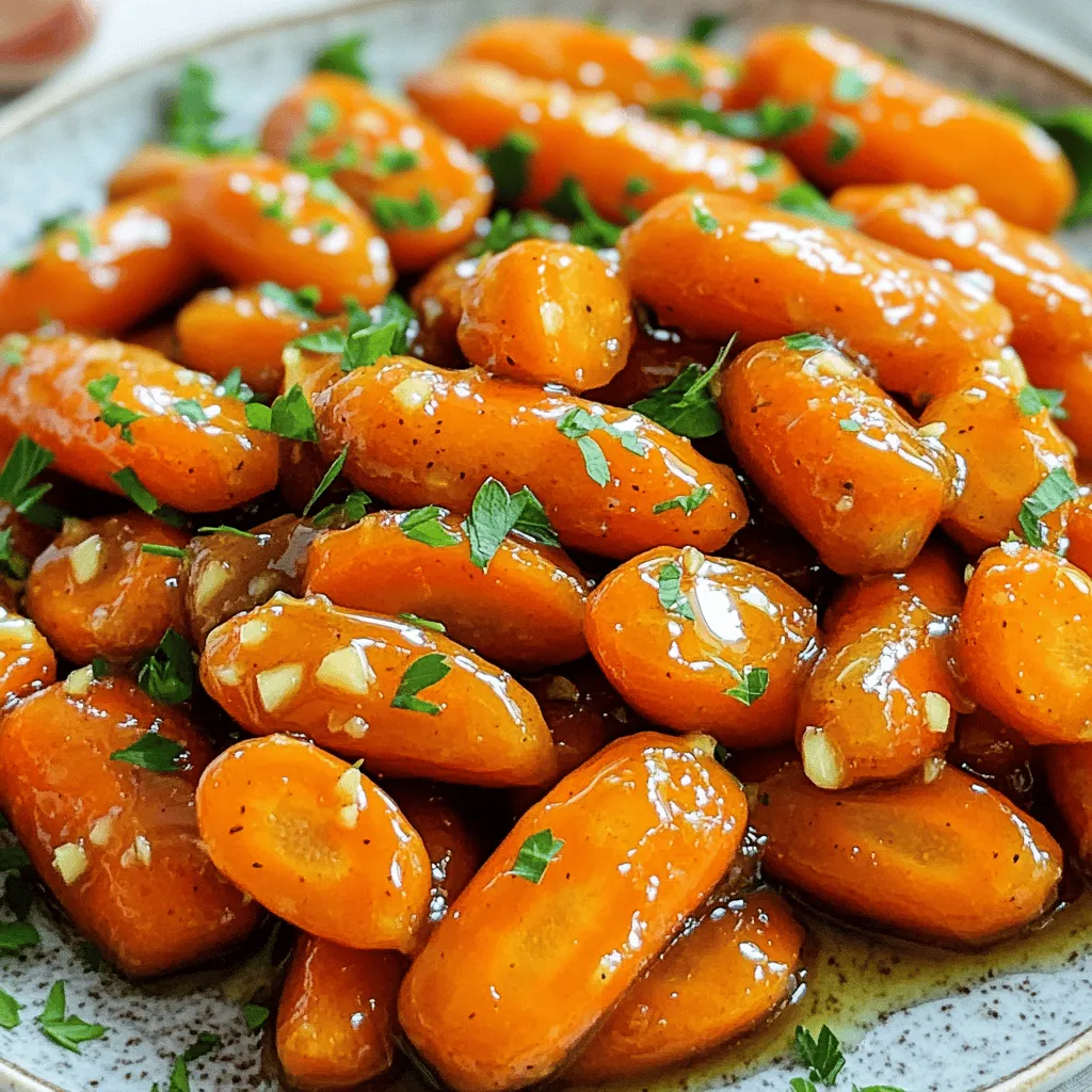 Honey Garlic Glazed Carrots Simple and Tasty Dish