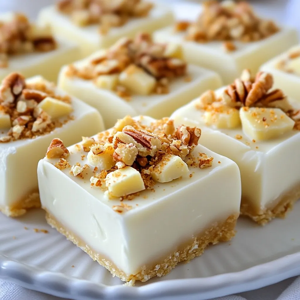 White Chocolate Gingerbread Fudge Delight Recipe