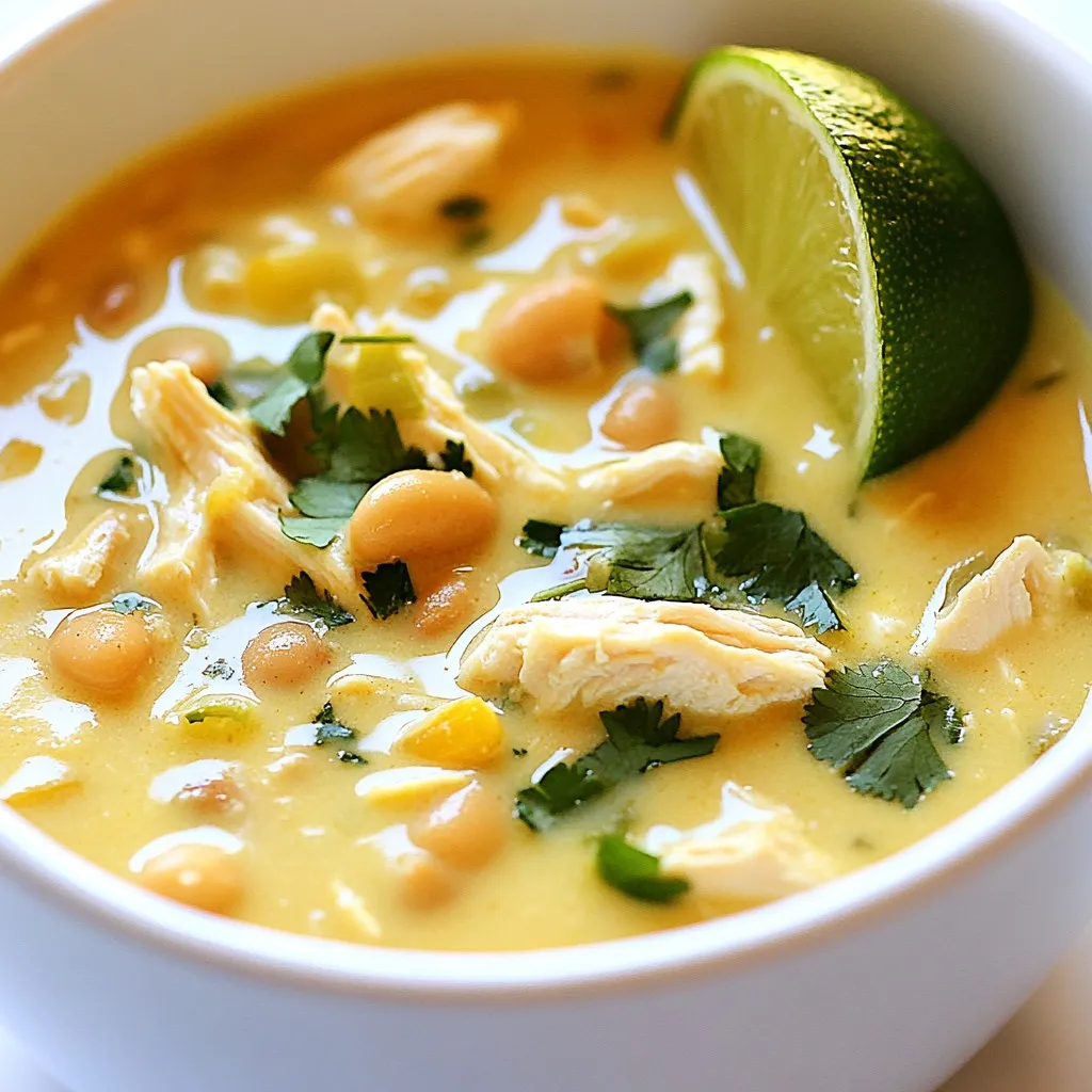 White Chicken Chili Simple and Flavorful Recipe