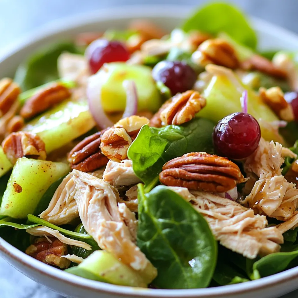 Savory Apple Pecan Chicken Salad Recipe for Fresh Flavor
