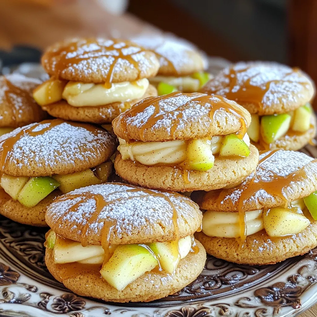 Caramel Apple Whoopie Pies Irresistible Dessert Delight