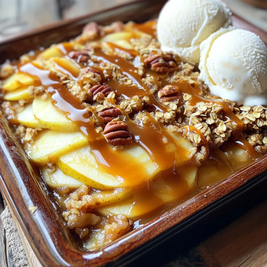 Caramel Pecan Apple Crisp Irresistible Dessert Idea