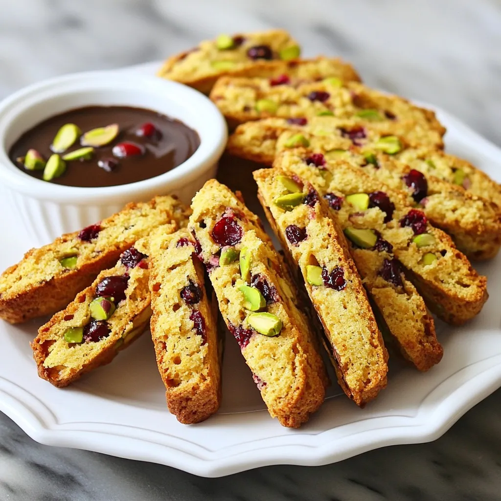Cranberry Pistachio Biscotti Delightful and Crunchy Treat