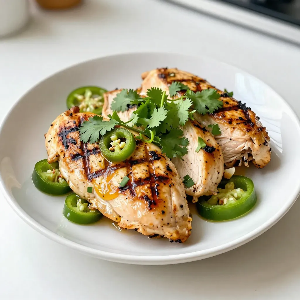 Jalapeño Lime Grilled Chicken Flavorful Summer Dish