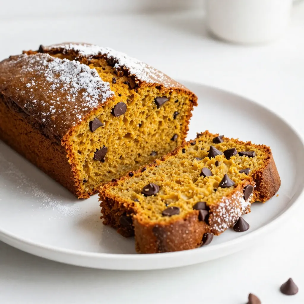 Chocolate Chip Pumpkin Bread Simple and Tasty Recipe