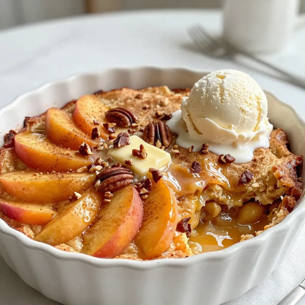 Peach Cobbler Dump Cake Simple and Delicious Dessert