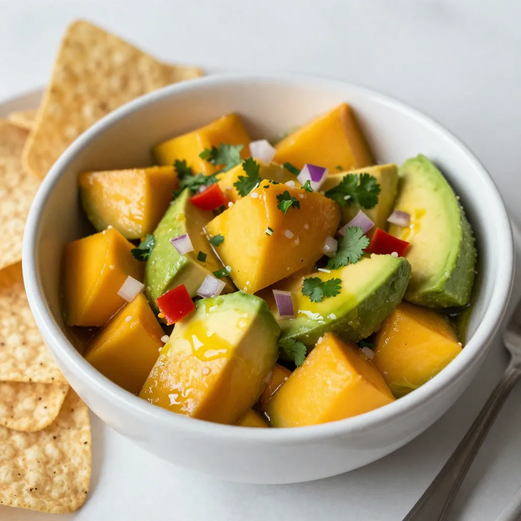 Mango Avocado Salsa Fresh and Flavorful Delight
