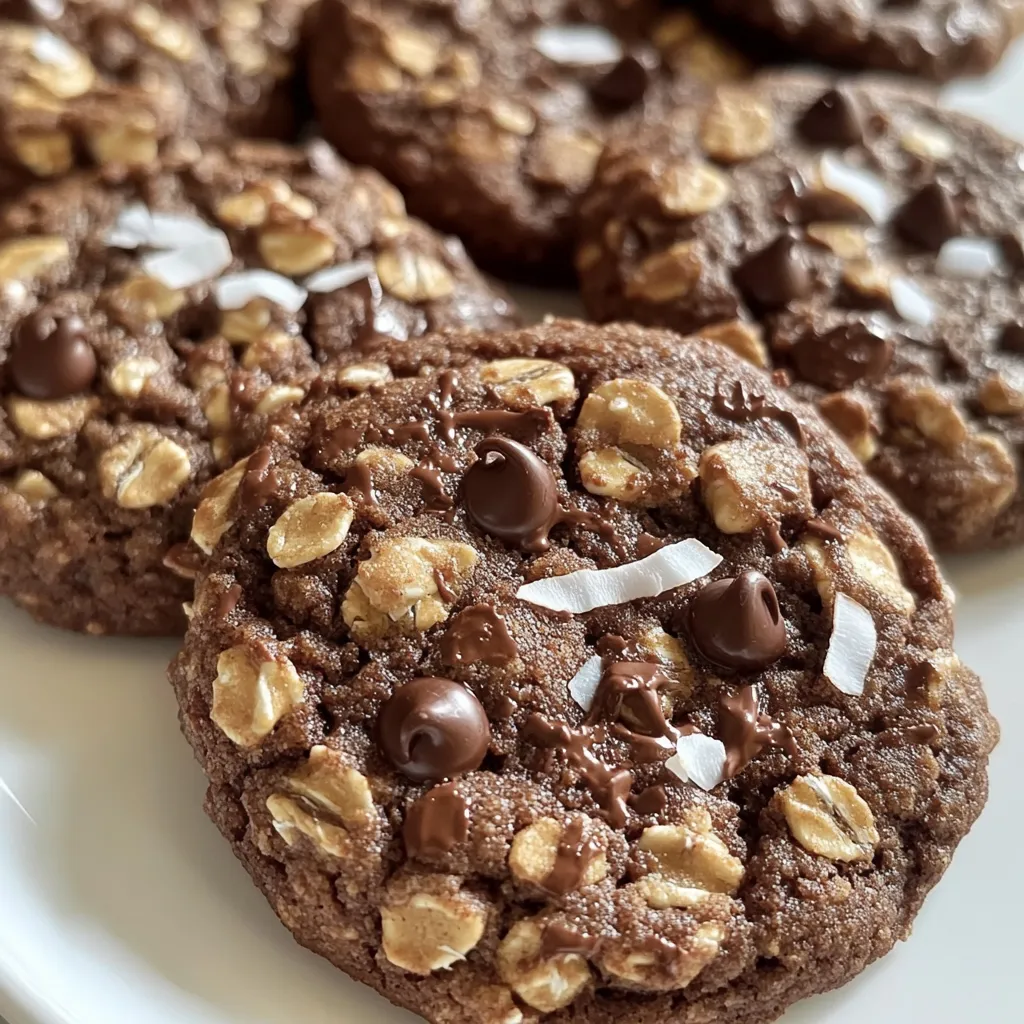 Chocolate Peanut Butter Oatmeal Cookies No Bake Recipe