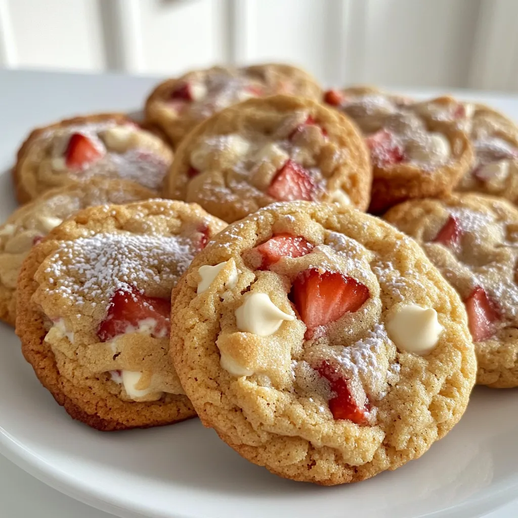 Strawberry Cheesecake Cookies Tasty and Easy Treat