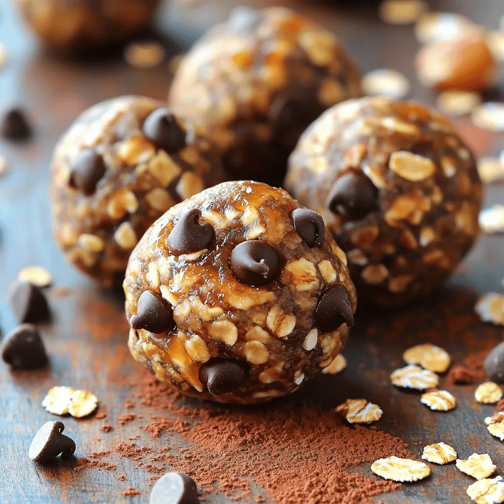 Mocha Oatmeal Energy Balls Quick and Easy Recipe