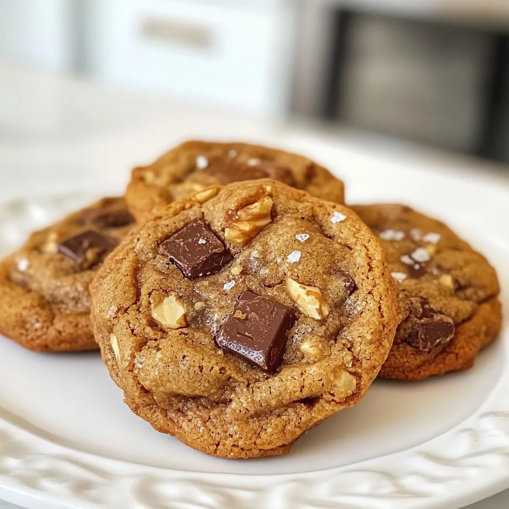 Espresso Chocolate Chunk Cookies Irresistibly Delightful