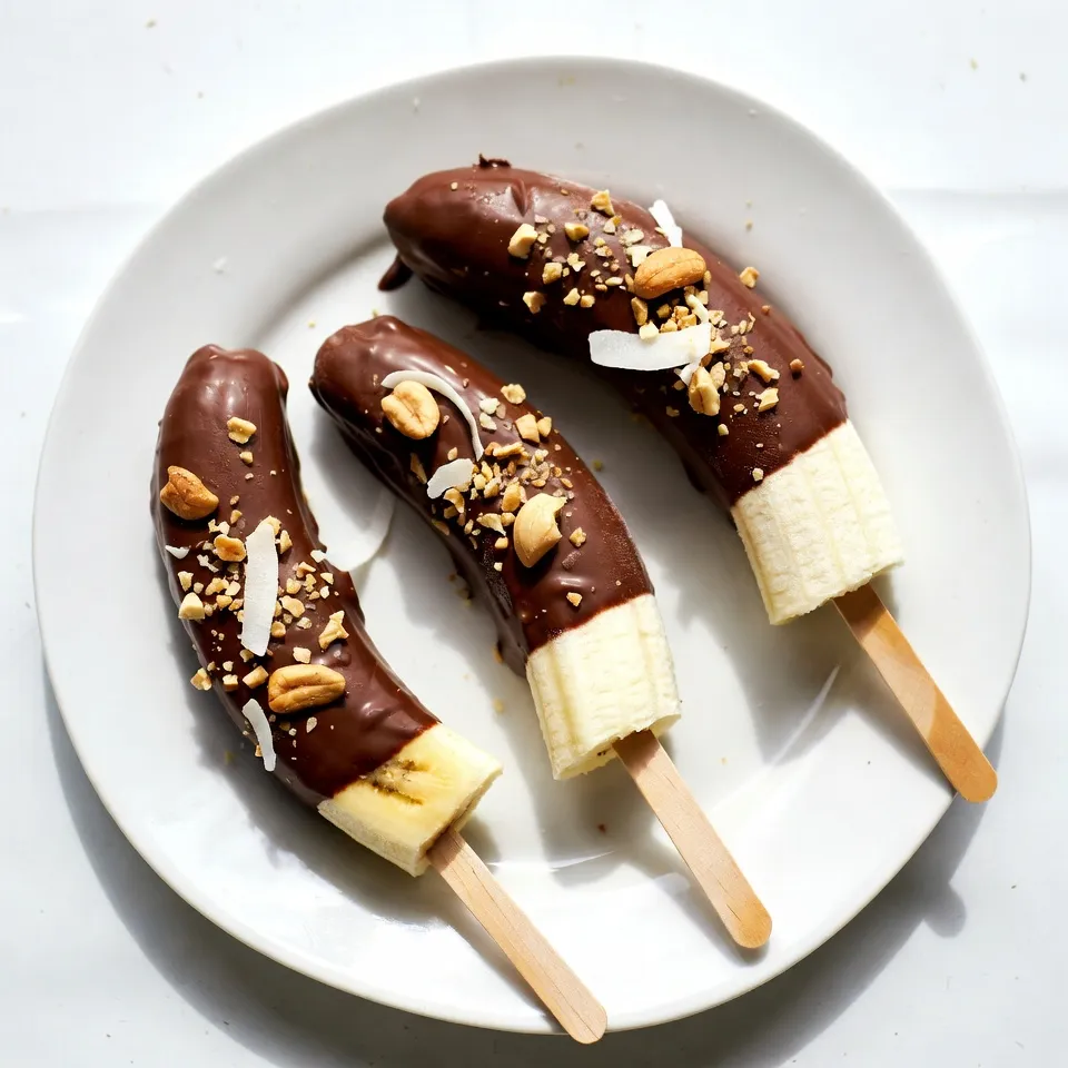Chocolate Covered Banana Pops Easy and Fun Treat
