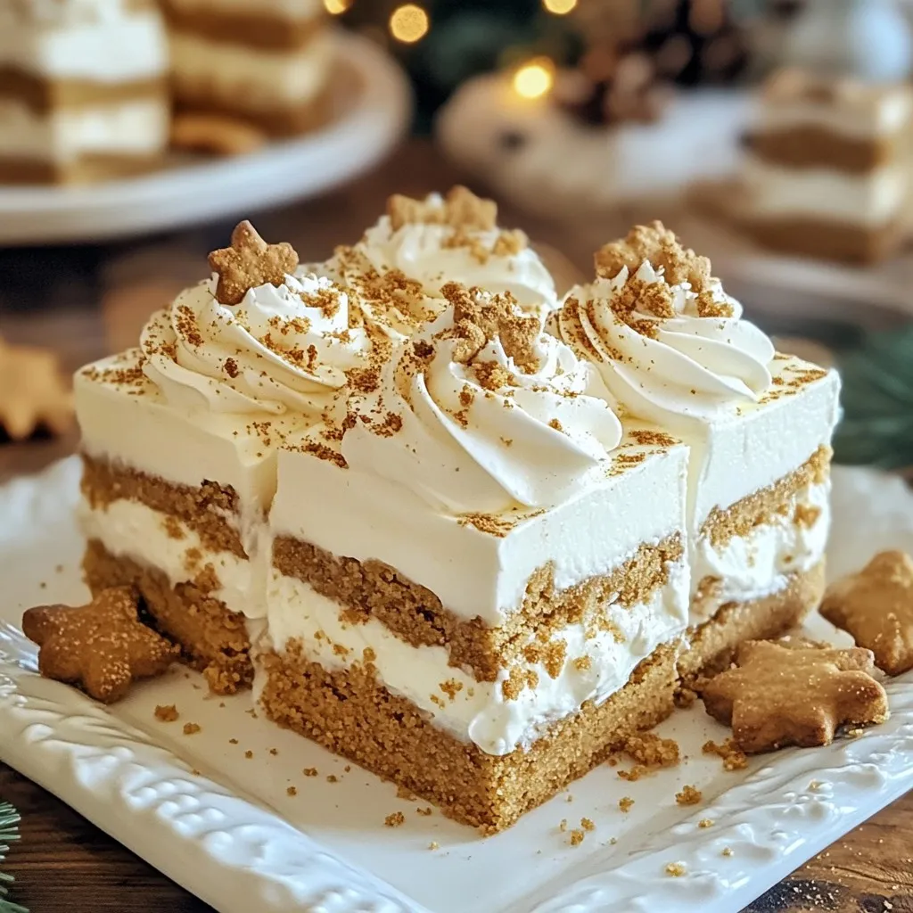 Eggnog Icebox Cake Delightfully Creamy Dessert Recipe
