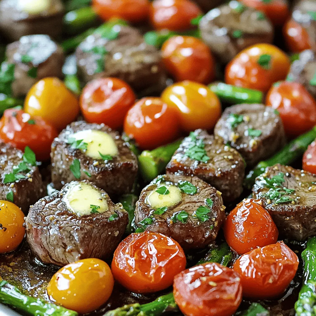 Sheet Pan Garlic Butter Steak Bites Savory Delight