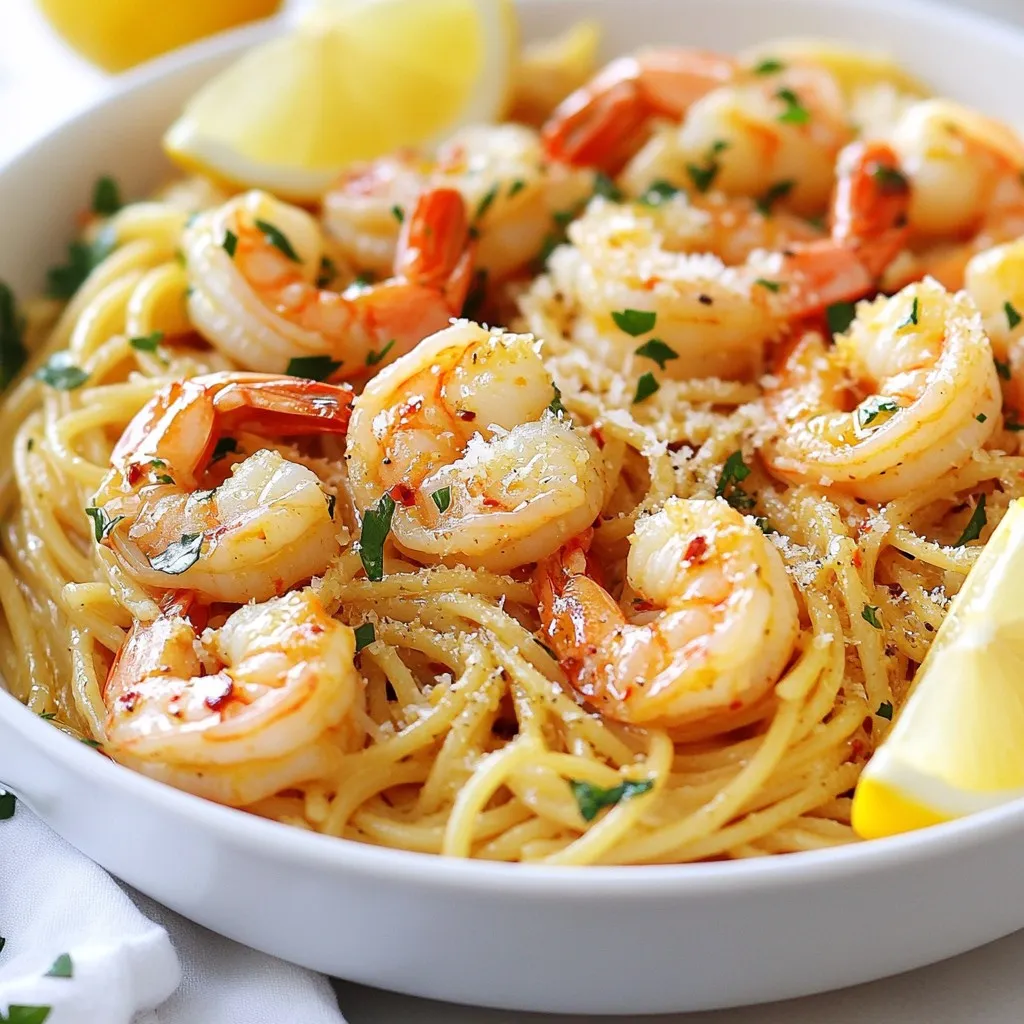 Mouthwatering Shrimp Scampi Linguine Easy Dinner Recipe