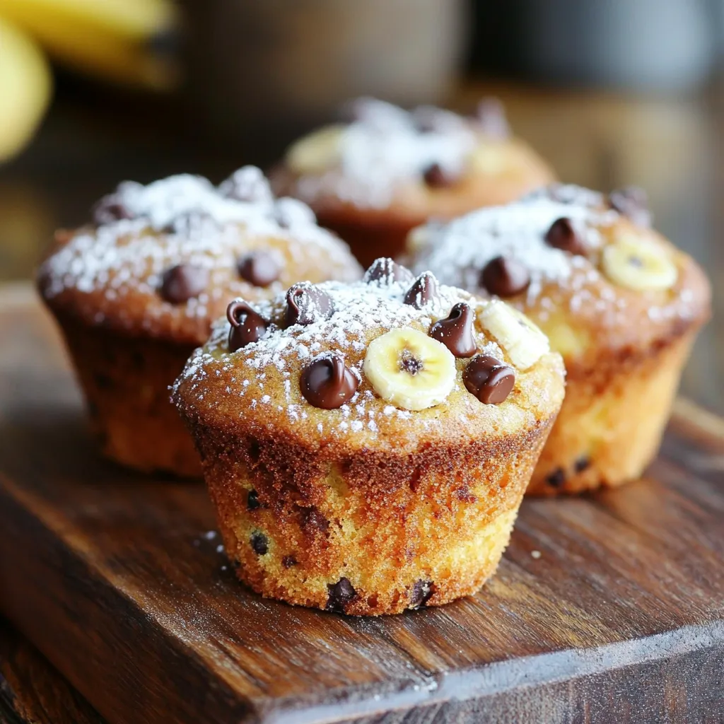Chocolate Chip Banana Muffins Easy Recipe Guide