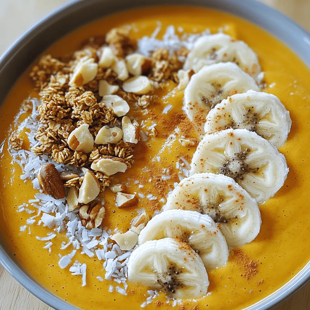 Pumpkin Spice Smoothie Bowl Nourishing and Easy Recipe