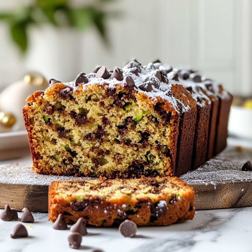 Chocolate Chip Zucchini Bread Fresh and Flavorful Treat