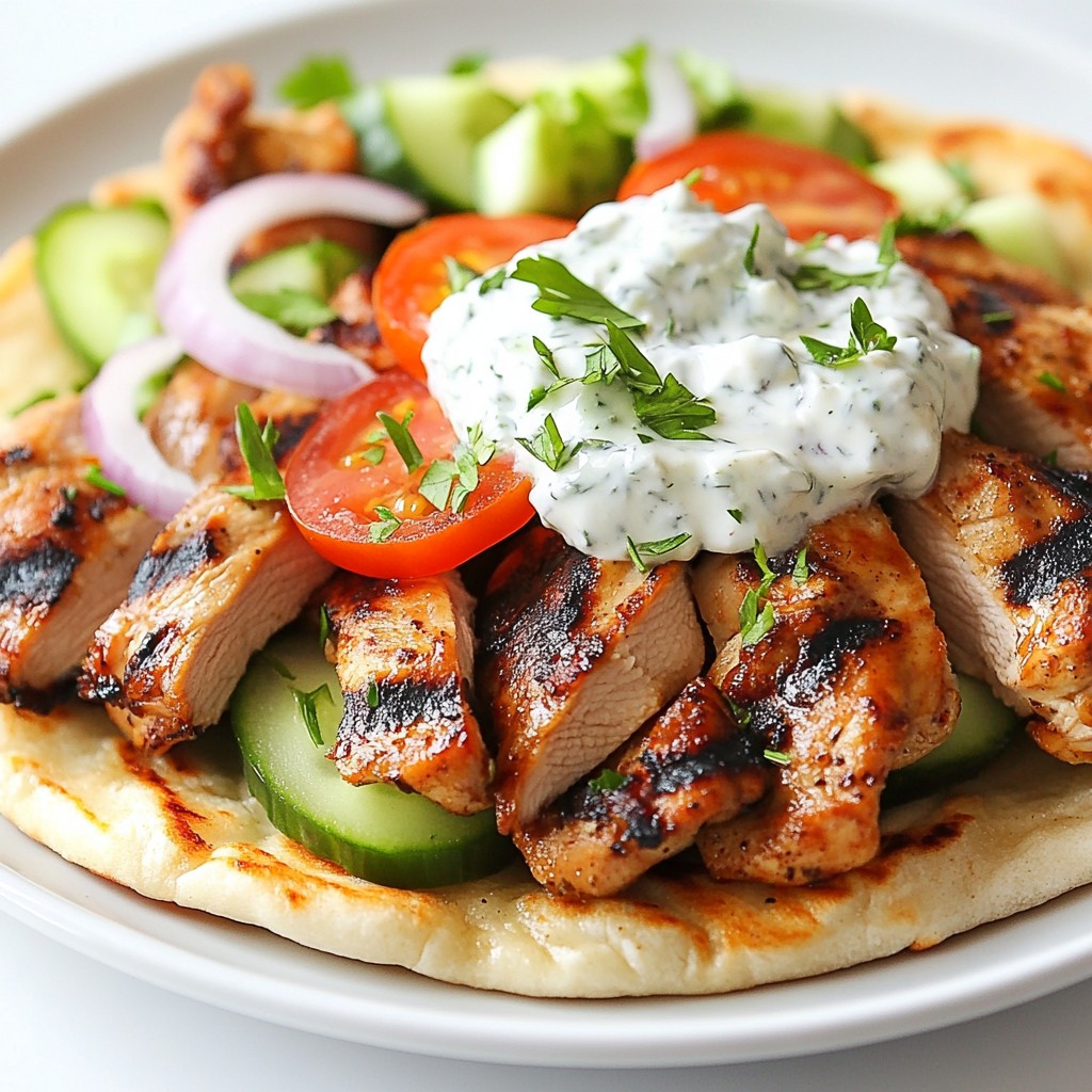 Greek Chicken Gyros Flavorful and Easy Recipe Guide