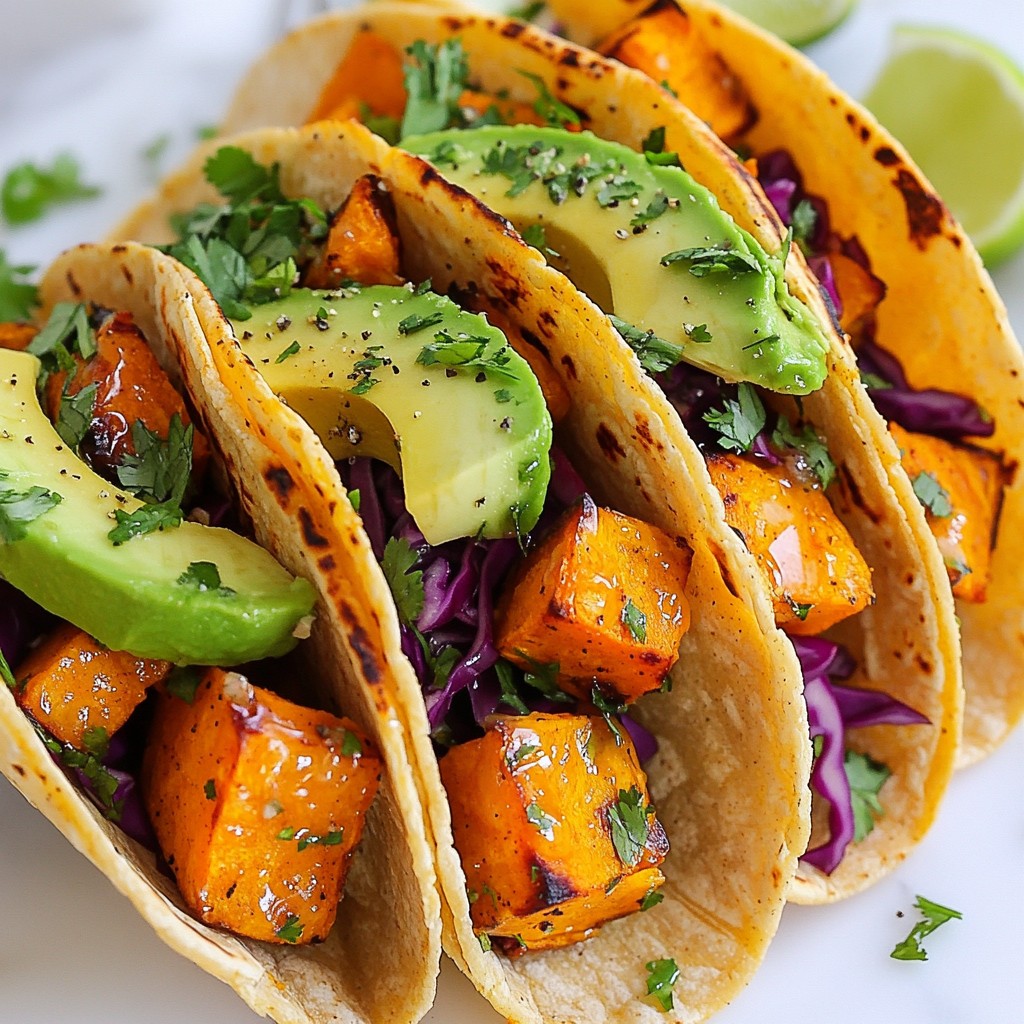 Honey Chipotle Sweet Potato Tacos Flavorful Delight