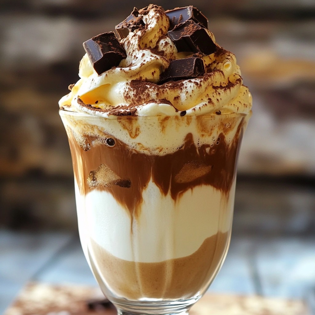 Chocolate Dalgona Whipped Coffee Simple and Tasty Treat