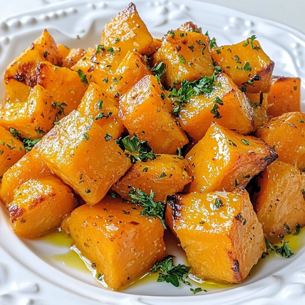 Garlic Herb Roasted Sweet Potatoes Flavorful Side Dish