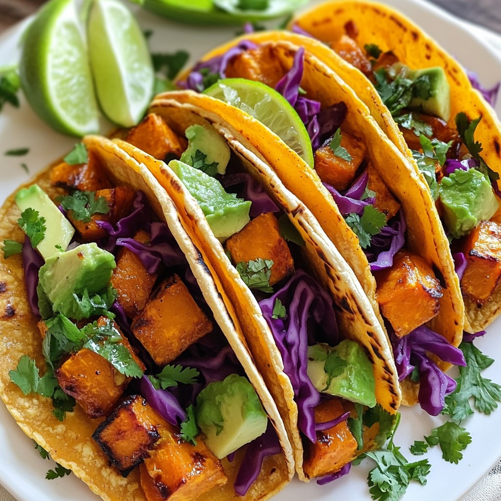Honey Chipotle Sweet Potato Tacos Flavorful Delight