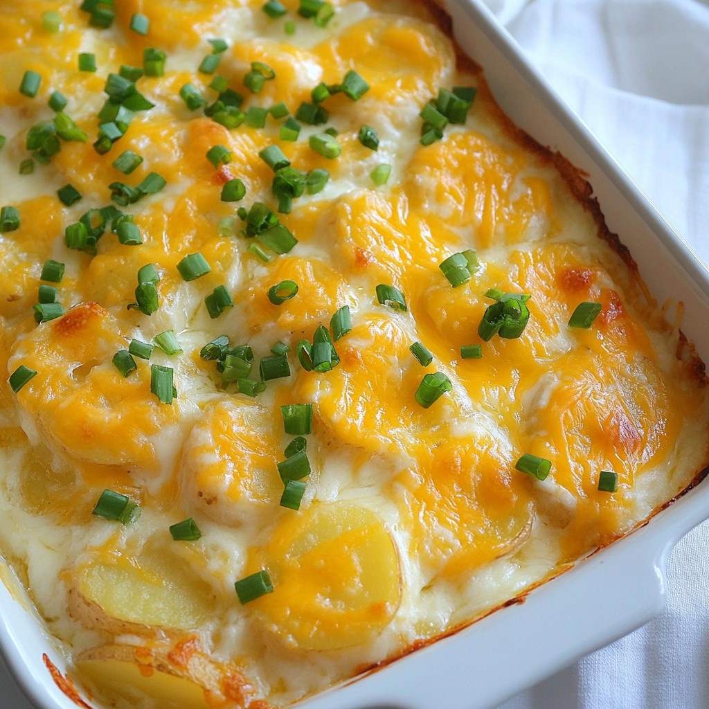 Cheesy Ranch Potato Casserole Flavorful Comfort Dish