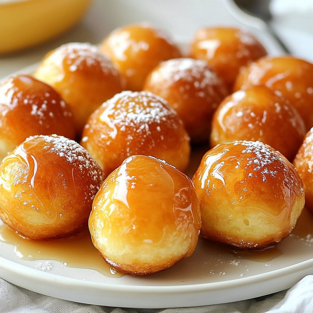Maple Glazed Donut Holes Simple and Tasty Treat