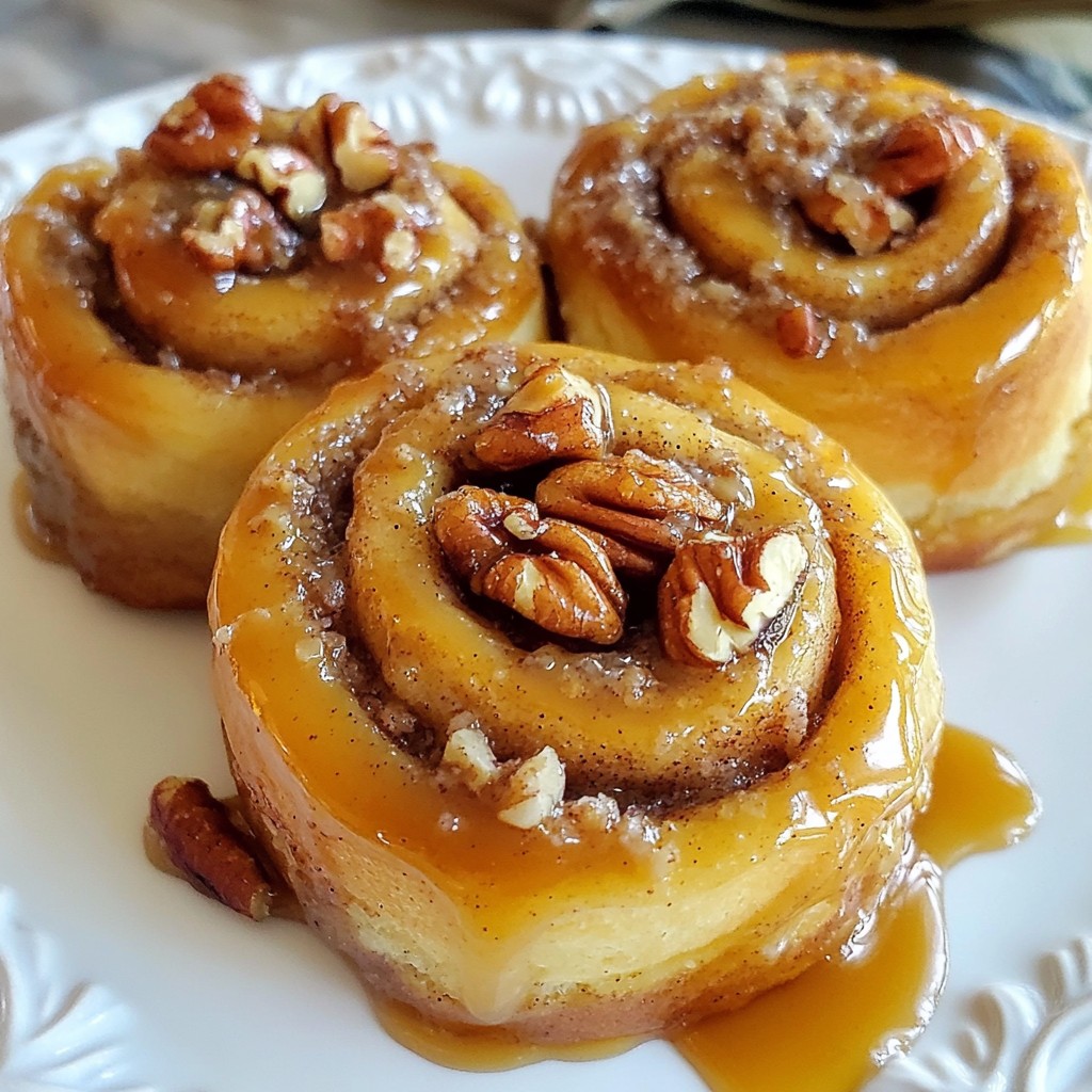 Caramel Pecan Cinnamon Rolls Irresistible Sweet Treat
