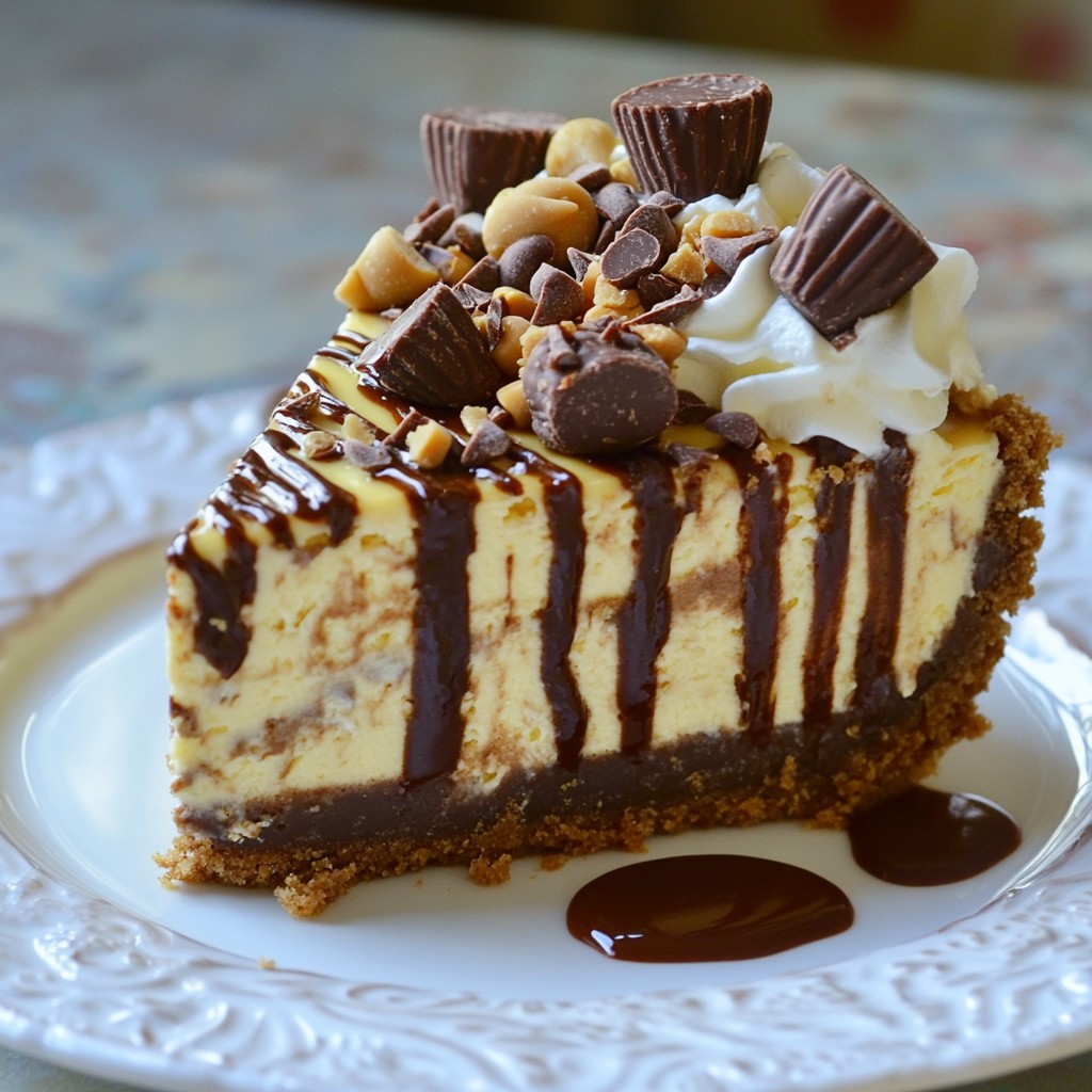 Peanut Butter Cup Cheesecake Rich and Decadent Delight