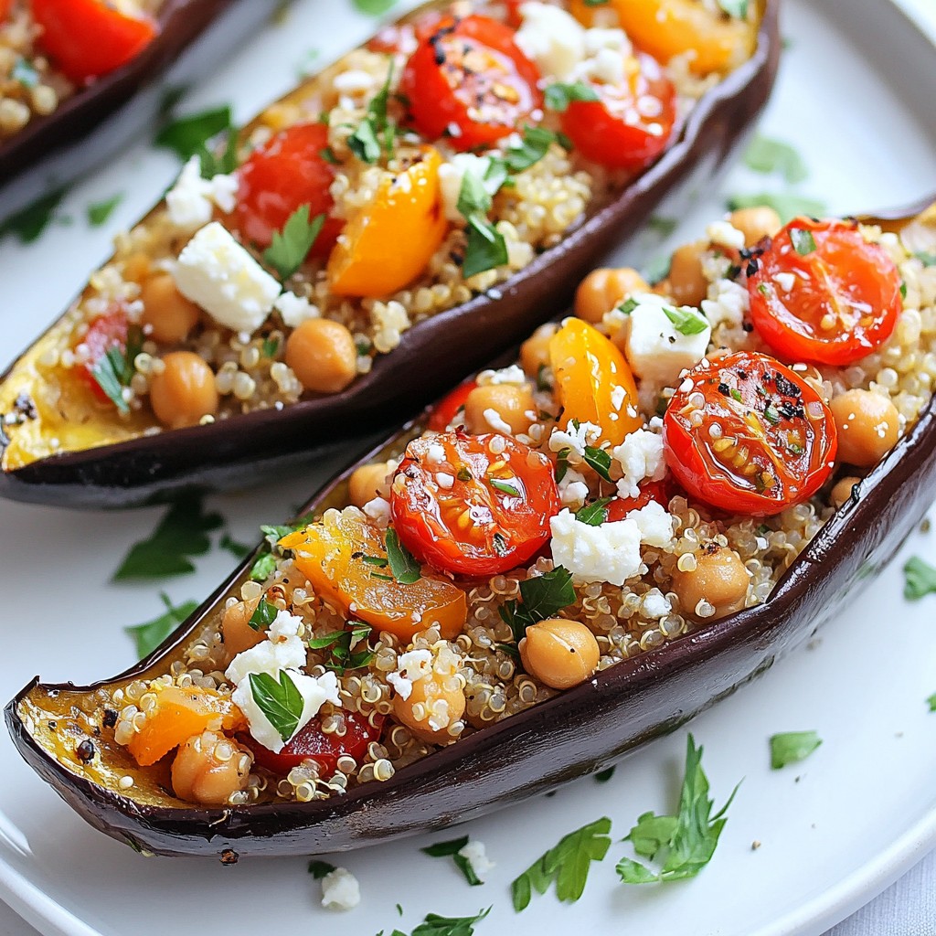 Mediterranean Stuffed Eggplant Flavorful and Healthy Dish