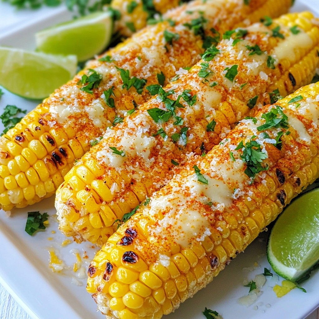 Savory Grilled Corn on the Cob Flavorful Summer Treat
