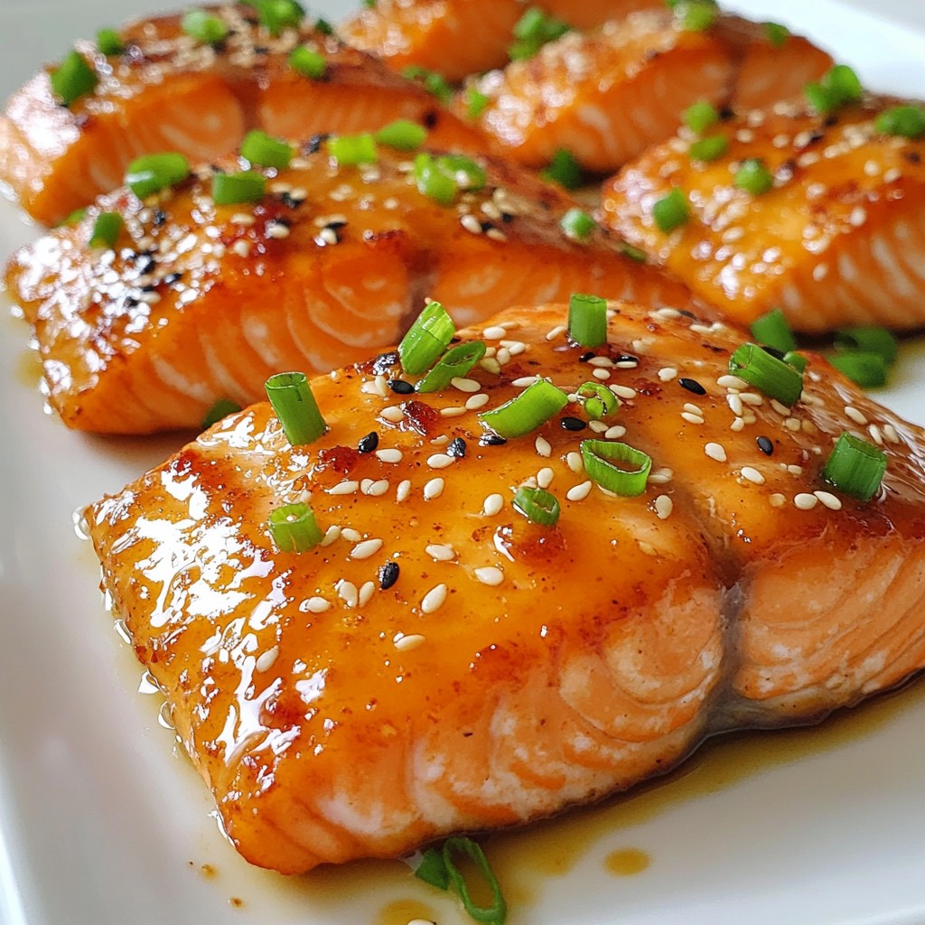 Honey Garlic Glazed Salmon Flavorsome Easy Recipe