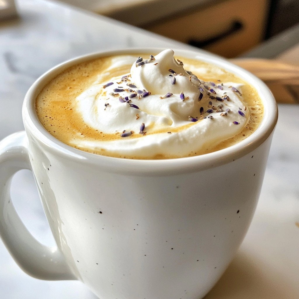 Honey Lavender Latte Delightful Brew at Home