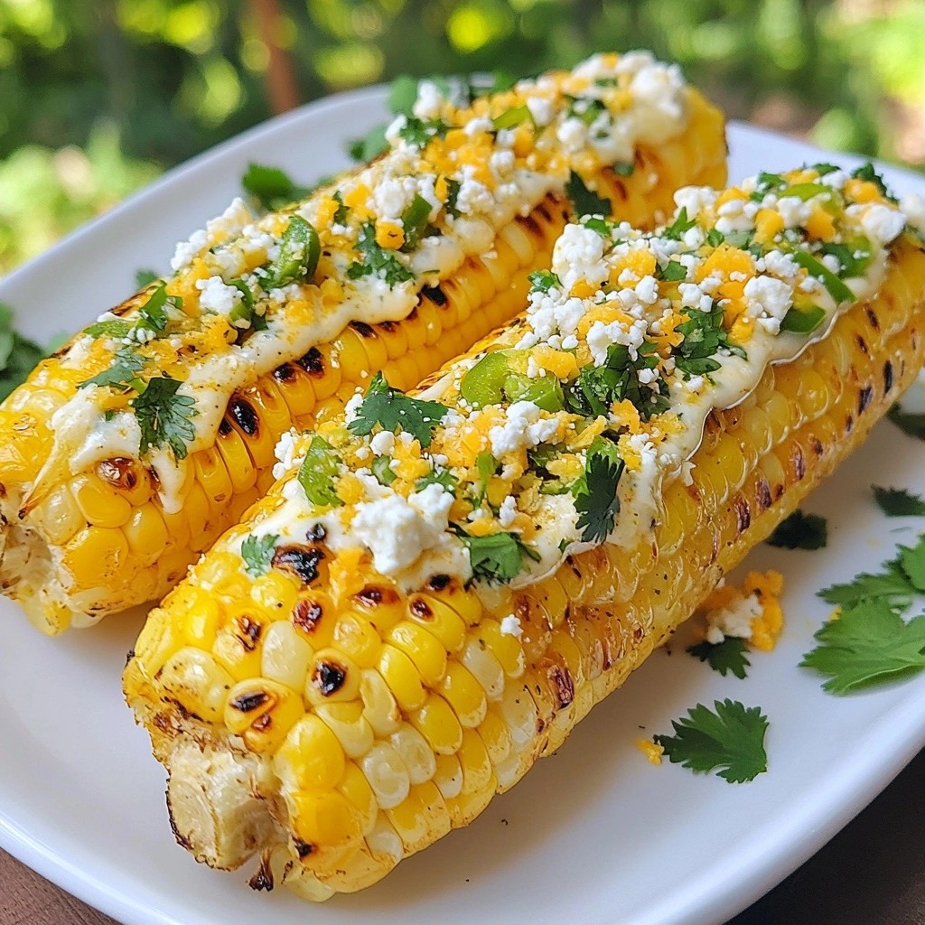 Spicy Grilled Jalapeño Corn On The Cob Recipe Delight