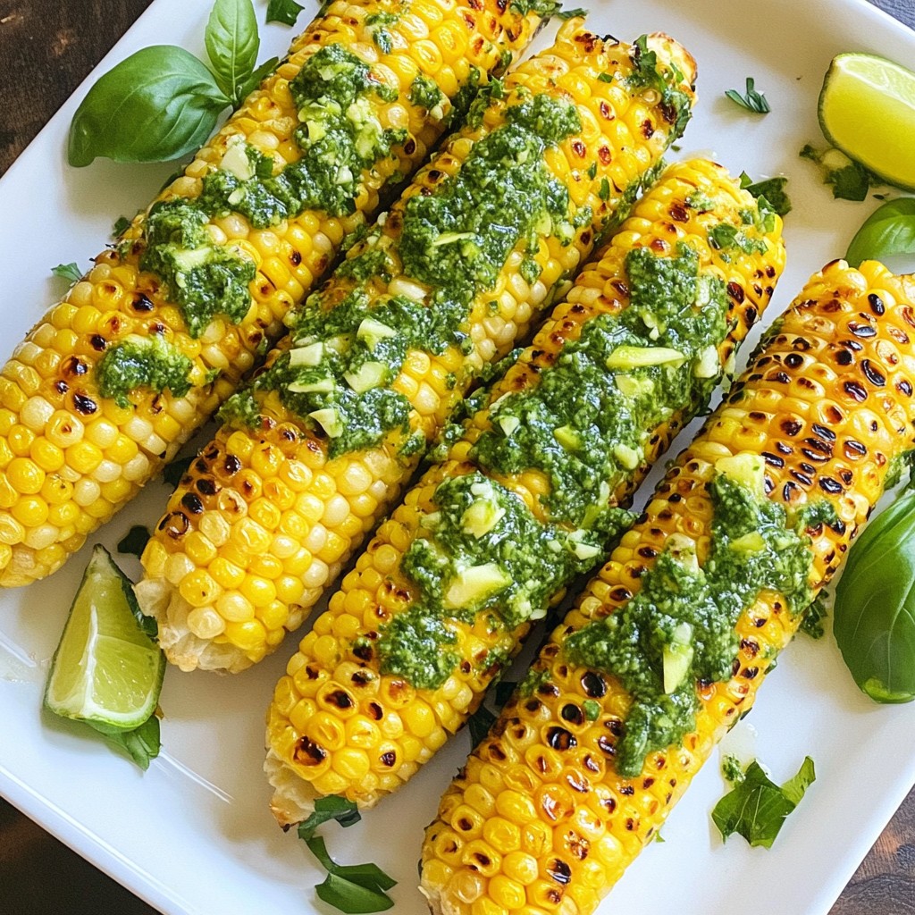 Savory Grilled Corn on the Cob Flavorful Summer Dish