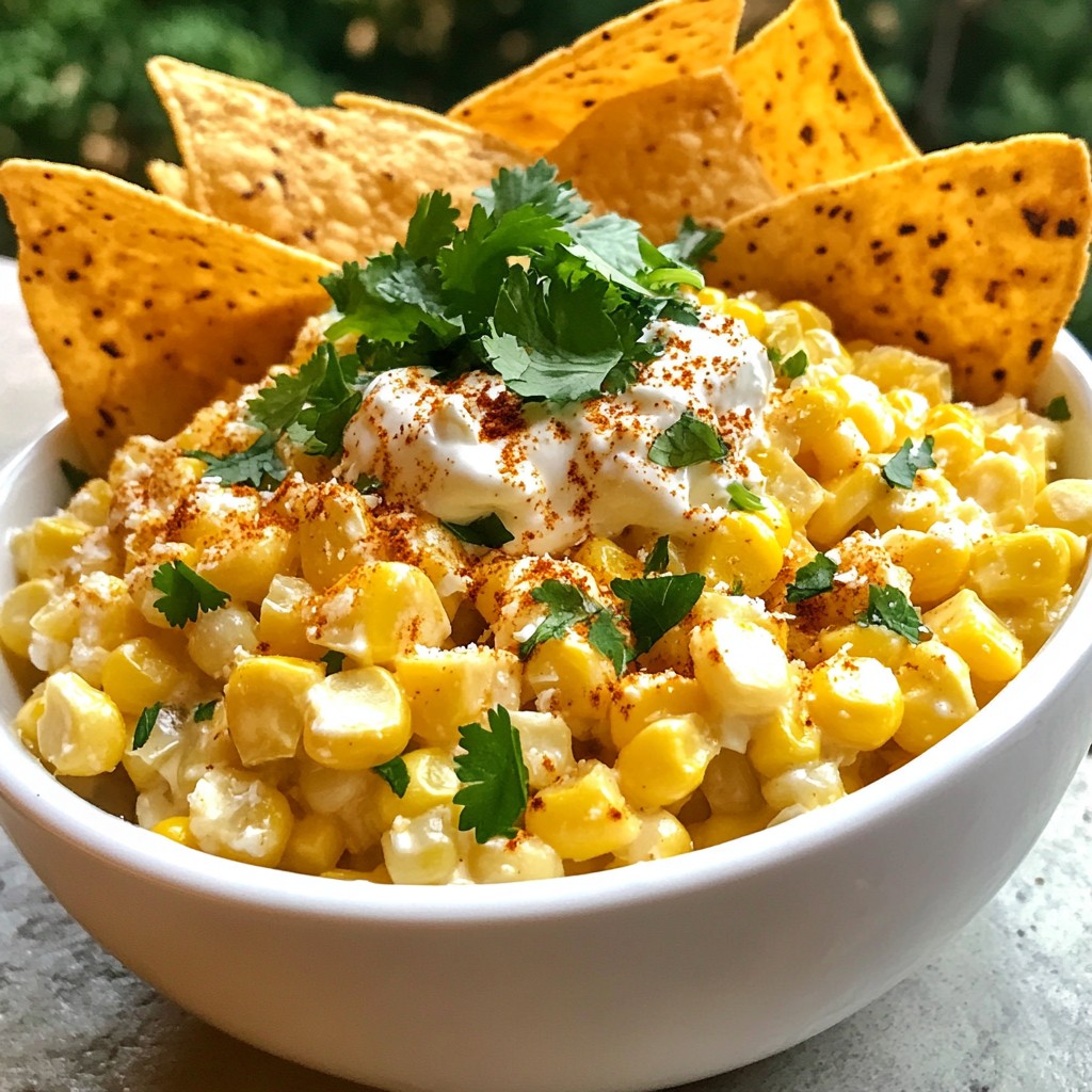 Mexican Street Corn Dip Simple and Flavorful Recipe