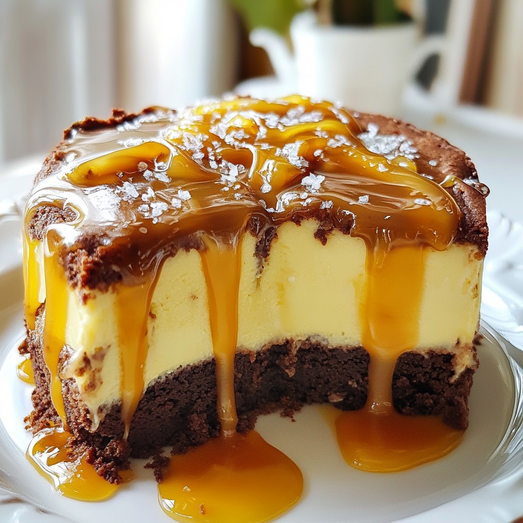 Caramel Brownie Cheesecake Delightful and Decadent Treat